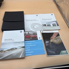 2018 Volkswagen Golf GTI Golf R Owners Manual, Warranty With Case Included