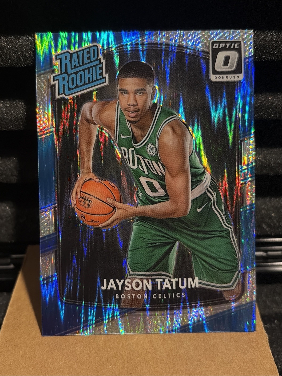 Jayson Tatum 2017 Optic #198 Shock Price Guide - Sports Card Investor