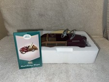 Hallmark Kiddie Car Classic 1939 Garton Ford Woodie Station Wagon Peddle Car NEW