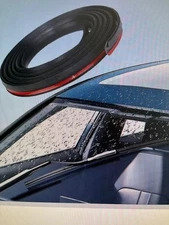 6.5ft Car Rubber Roof Edge Sealing Strip Windshield Sealant Protector Sticker
