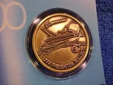 2008 BOEING 777 Freighter Rollout Medal 777-200 Everett WA 
