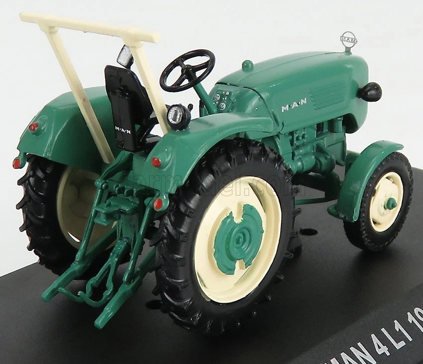 MODELLINO TRATTORE AGRICOLO STATICO MAN 4L1 1960 MODELLISMO SCALA 1/43 - Immagine 2 di 3
