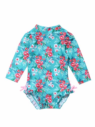 Baby Two-pieces Girl Tankini Halter Swimsuit Bikini Bathing Suit Swimwear - Picture 100 of 131
