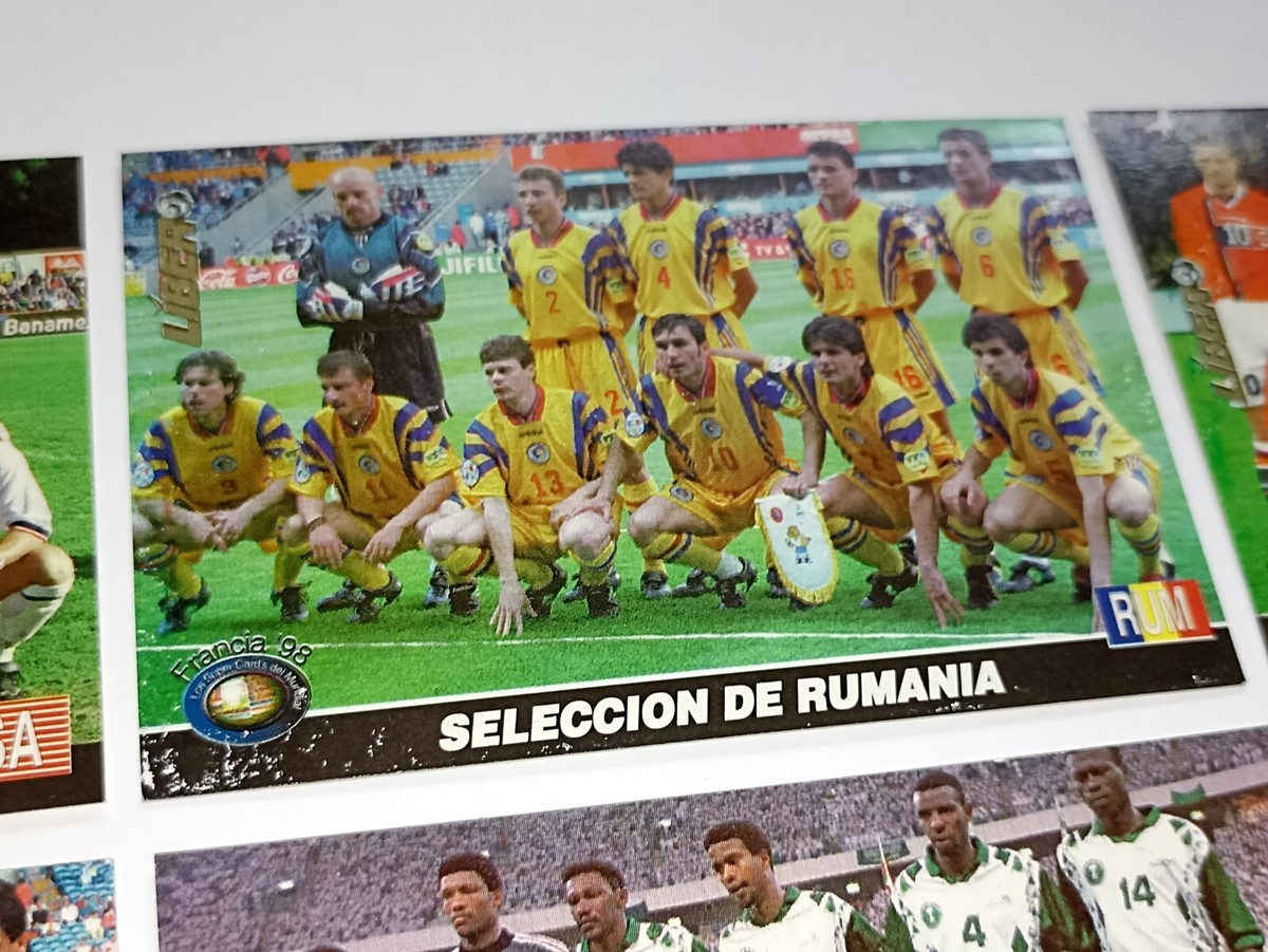 FIFA WORLD CUP FRANCE 1998 Cards Soccer Team Full Set 32/32 PERU