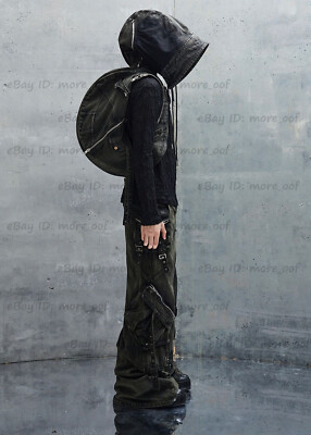 NO/FAITH STUDIOS DENIM HOOD BACKPACK