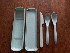 Cutlery Set With Case, Travel, Office, Camping or Daily Use, New