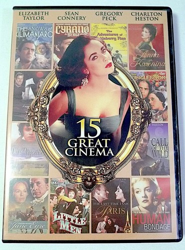 15 Great Cinema (2011 DVD 2 Disc Set)