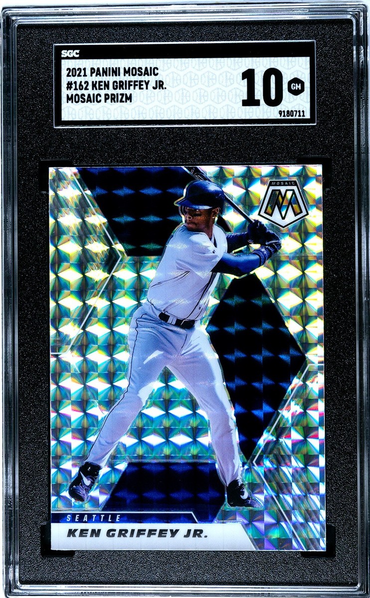 2021 Panini Mosaic - Ken Griffey Jr #162 Mosaic Prizm for