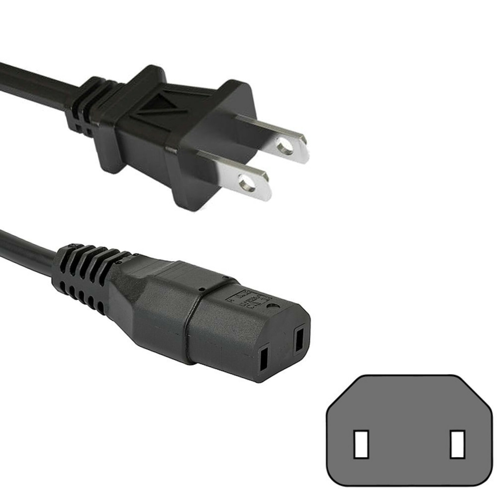 HQRP 10ft AC Power Cord for Definitive Technology ProSub 600 800 1000 Subwoofer