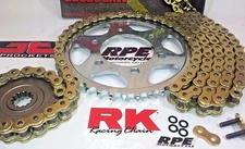 2006-2007 Honda CBR1000RR RK ZXW Gold 520 OEM Chain and Sprockets Kit