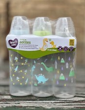 3-Pack PARENTS CHOICE Standard Neck Baby Bottles, 0 Months, Slow Flow 9 fl oz