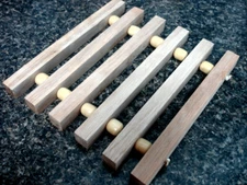 Wooden Slat Beaded Hot Plate Dish Kitchen Trivet Table Protector