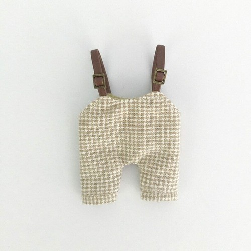 Clothes - Bib Overalls Pants Shirt For 1:12 BJD doll OB Obitsu 11 Ymy Toy - Picture 19 of 31