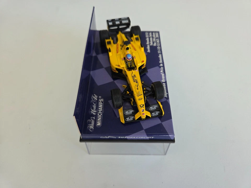 Minichamps 1/43 Jordan Honda EJ12 T. Sato - Suzuka Circuit 2002 - 403020110 - Immagine 2 di 4