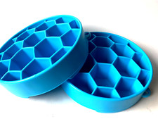 SodaPup Napf Spielzeug Honeycomb Napf BLAU Enrichment Anti-Schling-Napf SPP2031