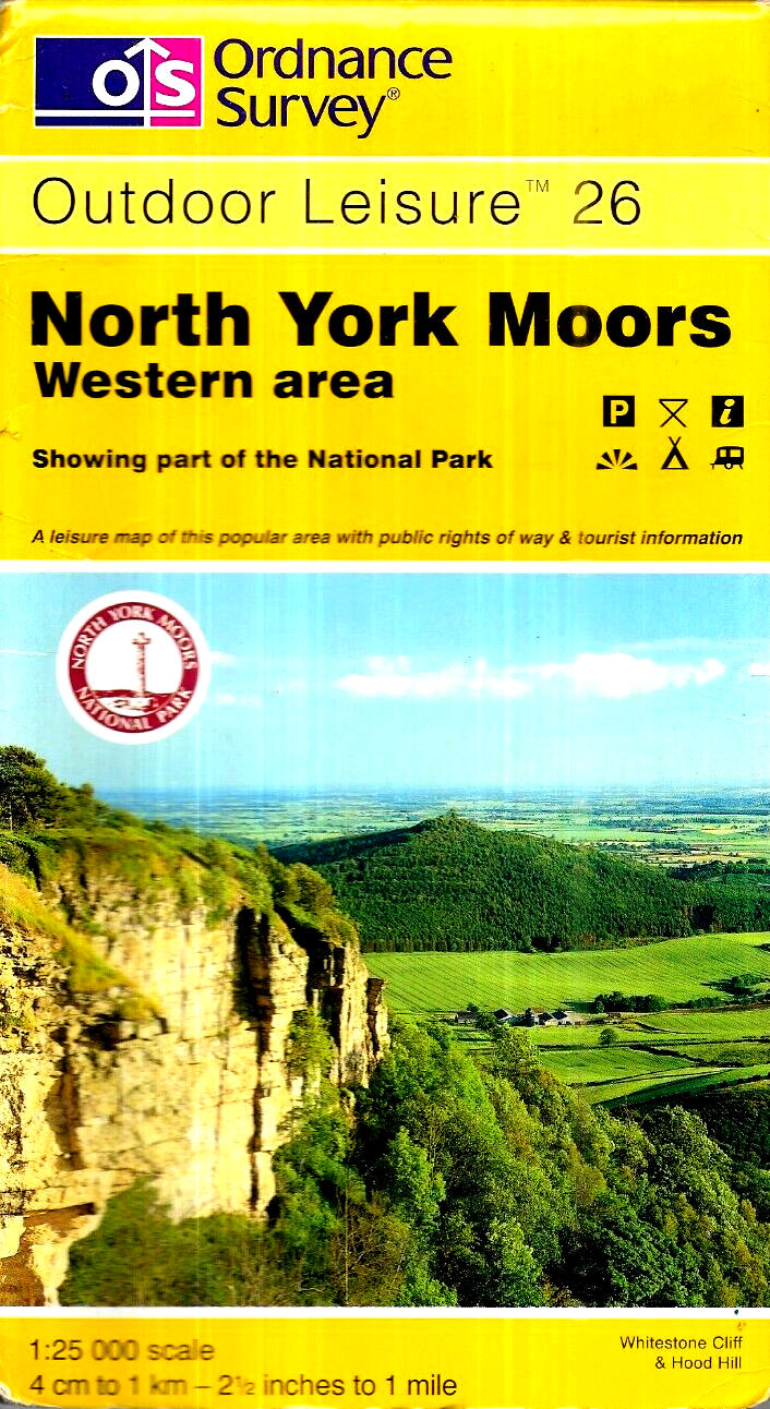 Ordnance Survey North York Moors - Western area - Outdoor Leisure 26