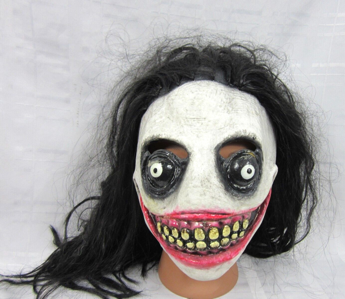 Jeff the Killer Cult Horror Adult Overhead Latex Mask Halloween