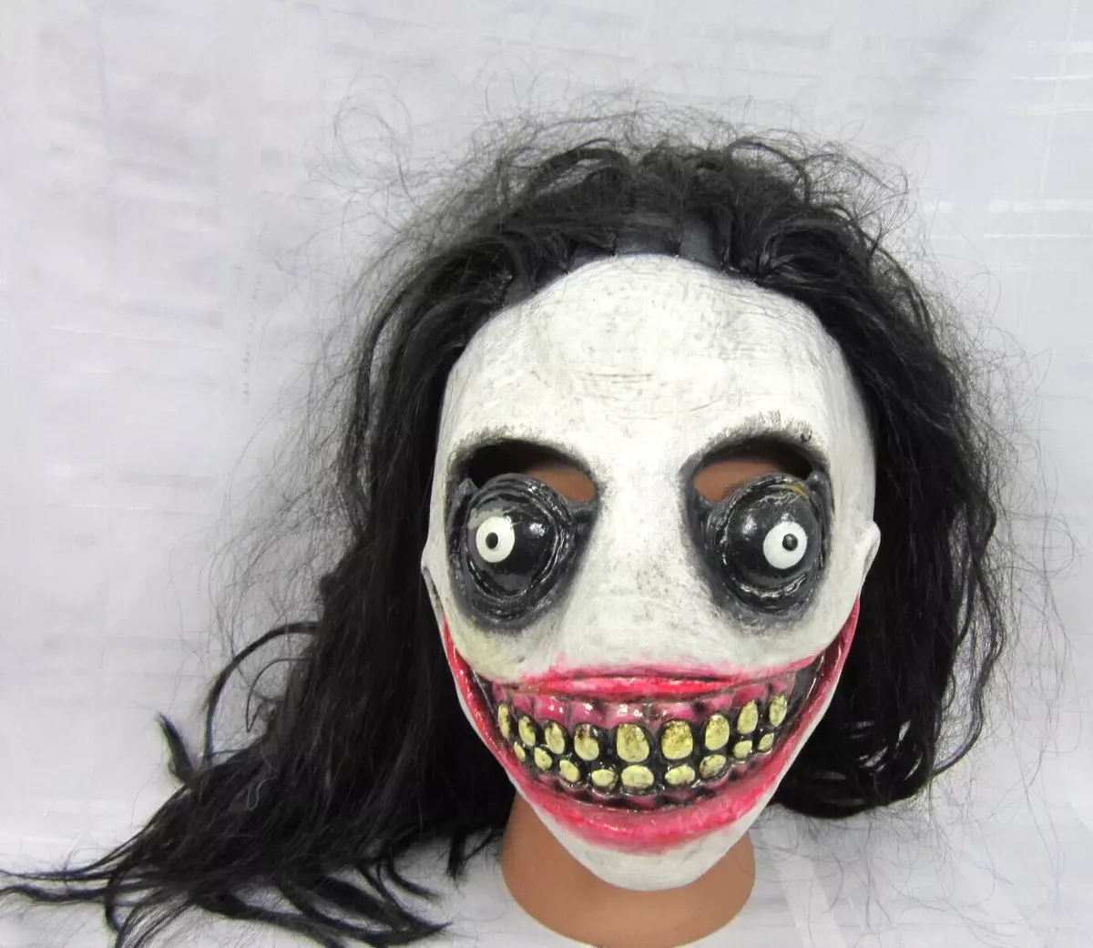 Máscara de látex do assassino de Jeff The Killer, cosplay de