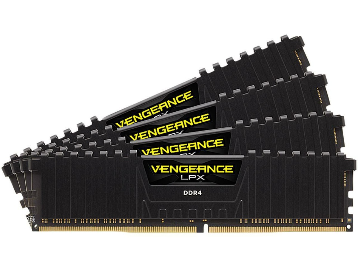 【DDR4 128GB】CORSAIR Vengeance LPX 32GB*4 CORSAIR Vengeance LPX 128GB (4 x 32GB) 288-Pin PC RAM DDR4 3600