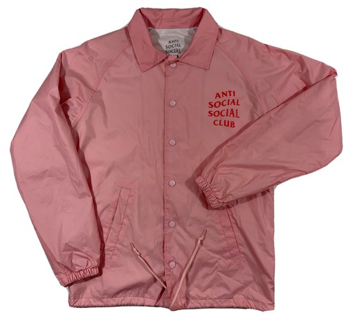pink coach coat