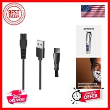 5V Charger Replacement Ufree Beard Trimmer Charger Cord, USB Charger Cable Co...
