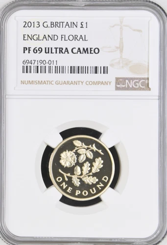 2013 £1 England One Pound NGC PF69 Proof Royal Mint Great Britain