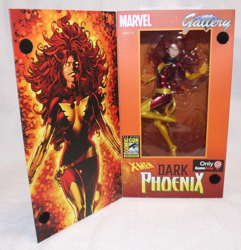 Diamond Select Dark Phoenix X-Men PVC Diorama Marvel Gallery SDCC 2017 1/6000