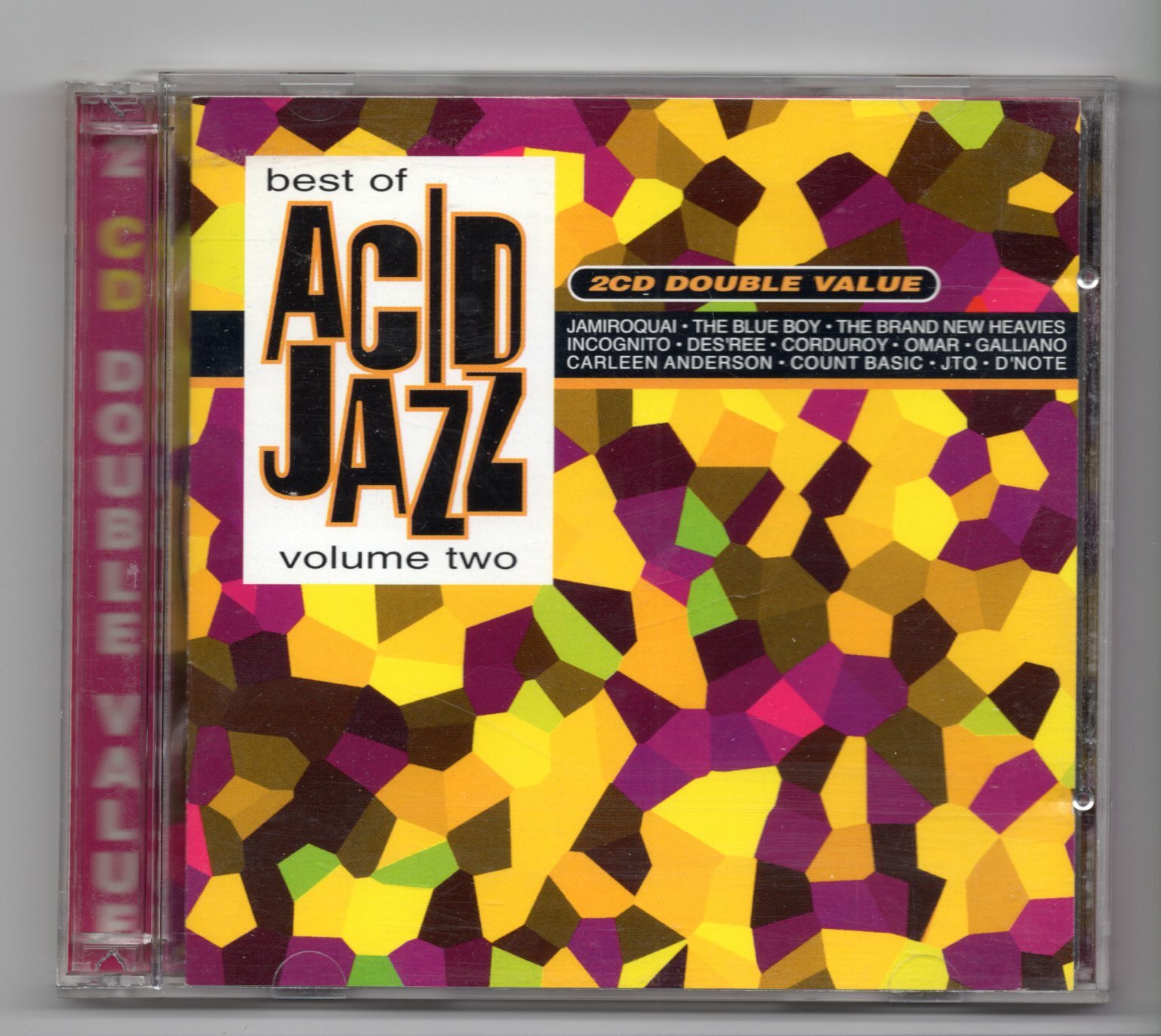 (JE809) Best Of Acid Jazz Vol 2, 40 tracks various artists - 1997 double CD
