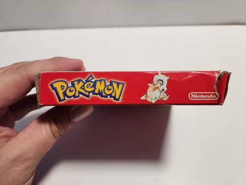 Pokemon Rojo (Nintendo Game Boy) Completo PROBADO Auténtico Sandshrew 1ª Impresión - Imagen 6 de 10