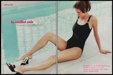 Scarpe con tacco alto anni 90 Sergio Rossi stampa pubblicità donna moda gambe lunghe -2pg