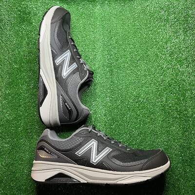 New Balance 1540V3 Men Size 10 6E Extra Wide Black/Castlerock Stability Shoes