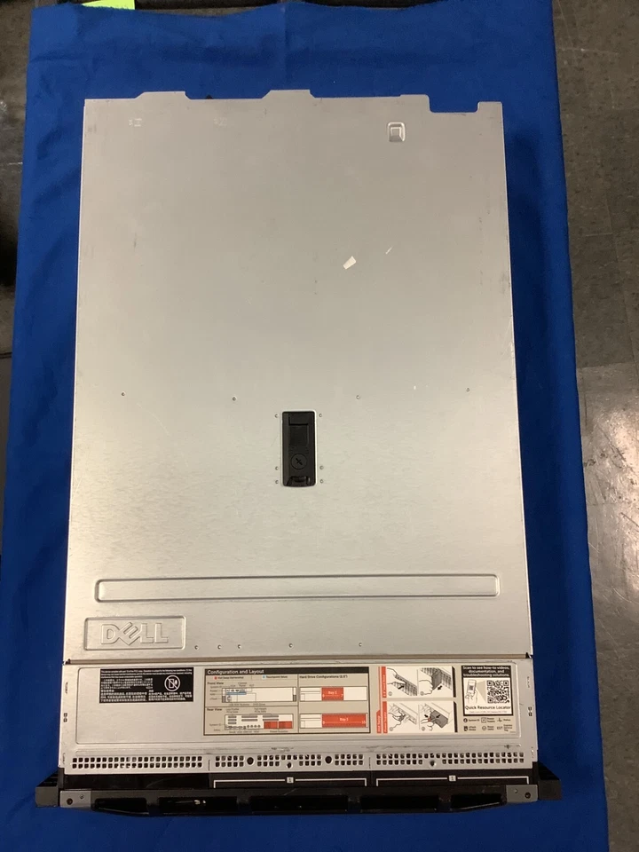 Dell EMC XC730 G13 16 bay 2.5" mob# 072T6D 2x1100w PSU Heatsink Fans cables - Image 4 of 4