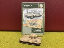 Axis  Allies Miniatures, World War II, UK, Valentine II Tank