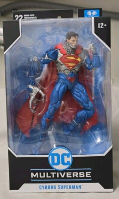 McFarlane Toys DC Multiverse New 52 Cyborg Superman 7" Action Figure | eBay