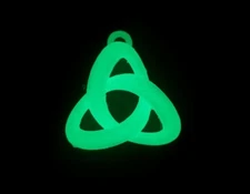 Celtic Trinity Glow In The Dark Key Chain