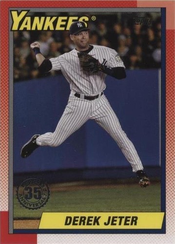 2025 Topps Series 1 DEREK JETER 1990 Topps Baseball #T90-87