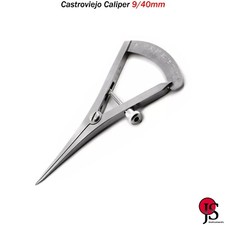 Dental Measuring Gauge Castroviejo Caliper 40mm Implant Orthodontic
