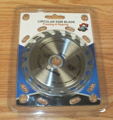 Unbranded Framing & Ripping Circular Saw Blade in Package **READ** 