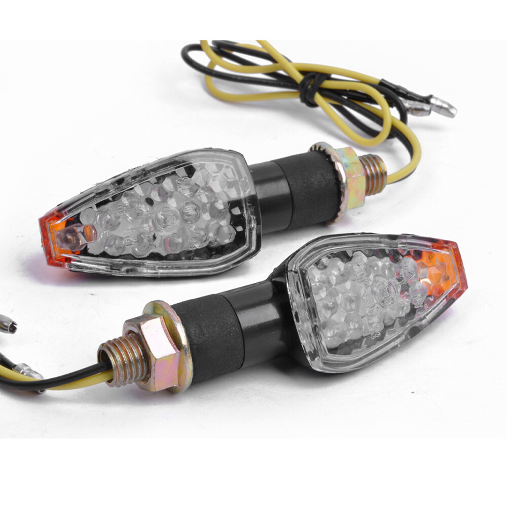 4xMotorcycle LED Turn Signal Blinker Lights For Honda Nighthawk