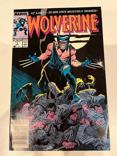 Wolverine #1 first ongoing series 1988 Newsstand