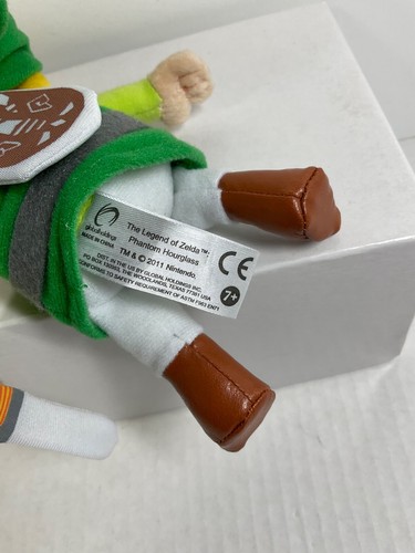 The Legend Of Zelda Phantom Hourglass Link 8" Plush 2011 E1 - Picture 3 of 4