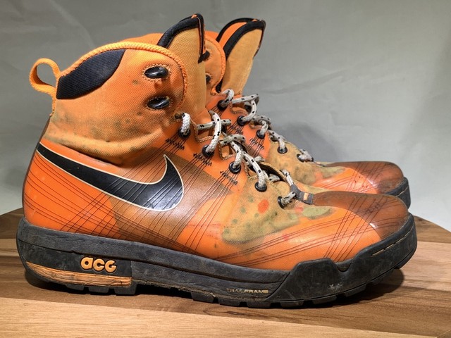 NIKE ZOOM ASHIKO ACG BOOT TOTAL ORANGE 375726 801 SIZE 9.5 | eBay