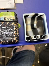 Ladies Ciggerette Case Plus Glow In The Dark Ashtray Listed 10/5