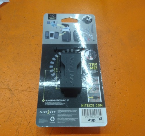 ⭐️⭐️⭐️⭐️⭐️ Nite Ize Clip Cargo Universal Rugged Holster For Flip Phones Black - Zdjęcie 3 z 3
