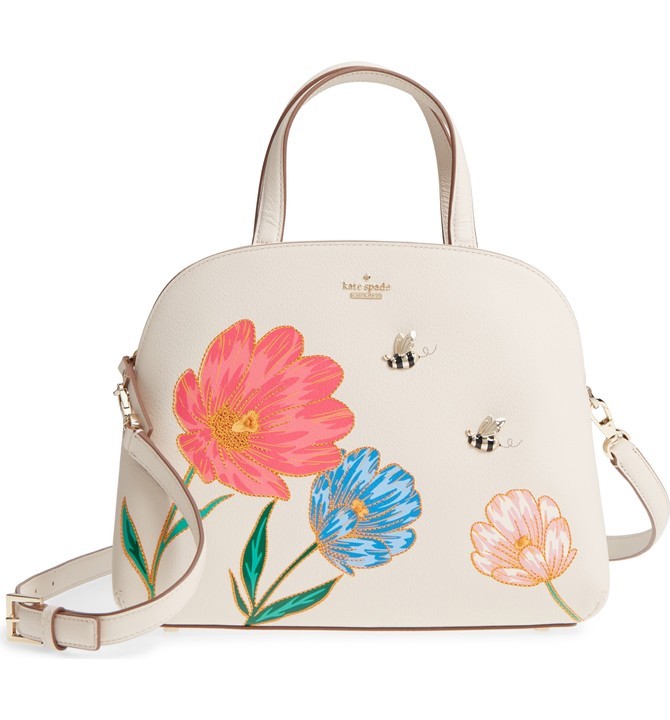 Kate Spade Picnic Perfect Bee LOTTIE Leather Satchel PXRU8822 SOLD OUT