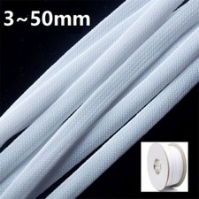 White Expandable Braided Cable Sleeving 3mm 50mm Wire Harness, Auto, Sheathing