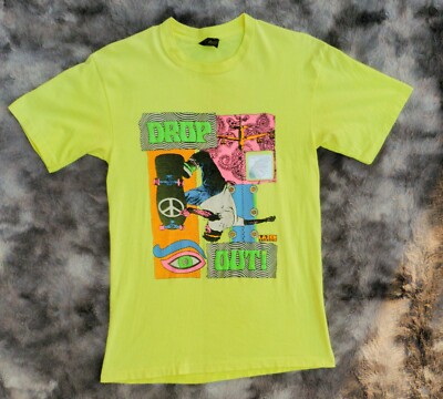 Lazer Vision by Diversified Graphics XL (18/20) Drop Out! rubber hologram 90s