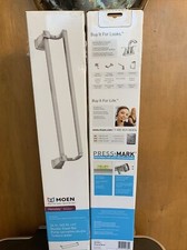 MOEN MY3522BN Hensley 24" Double Towel Bar with Press and Mark in Brushed Nickel