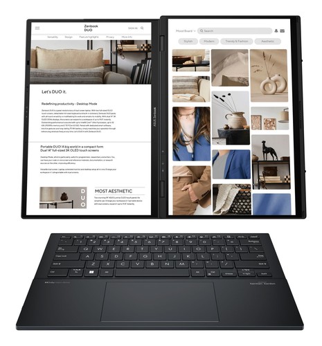 ASUS ZenBook Duo OLED U9-185H 32GB 2TB UX8406MA-PZ058X W11P - Bild 2 von 11