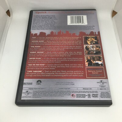 Lipstick Jungle DVD シーズン1 & 2 Lipstick Jungle: Season One Two (DVD, 2010, 5-Disc Set) for